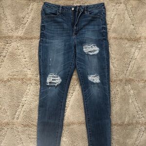 American Eagle Distressed Jeggings